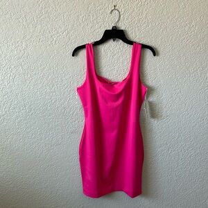 DEREK HEART SIZE L Barbie pink body on dress